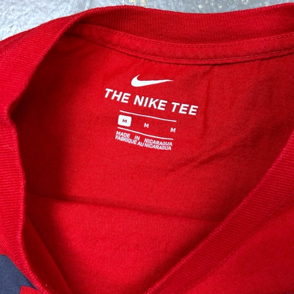 Nike Boston Red Sox Shirt N199-620 Medium Red MLB Baseball - Picture 4 of 8